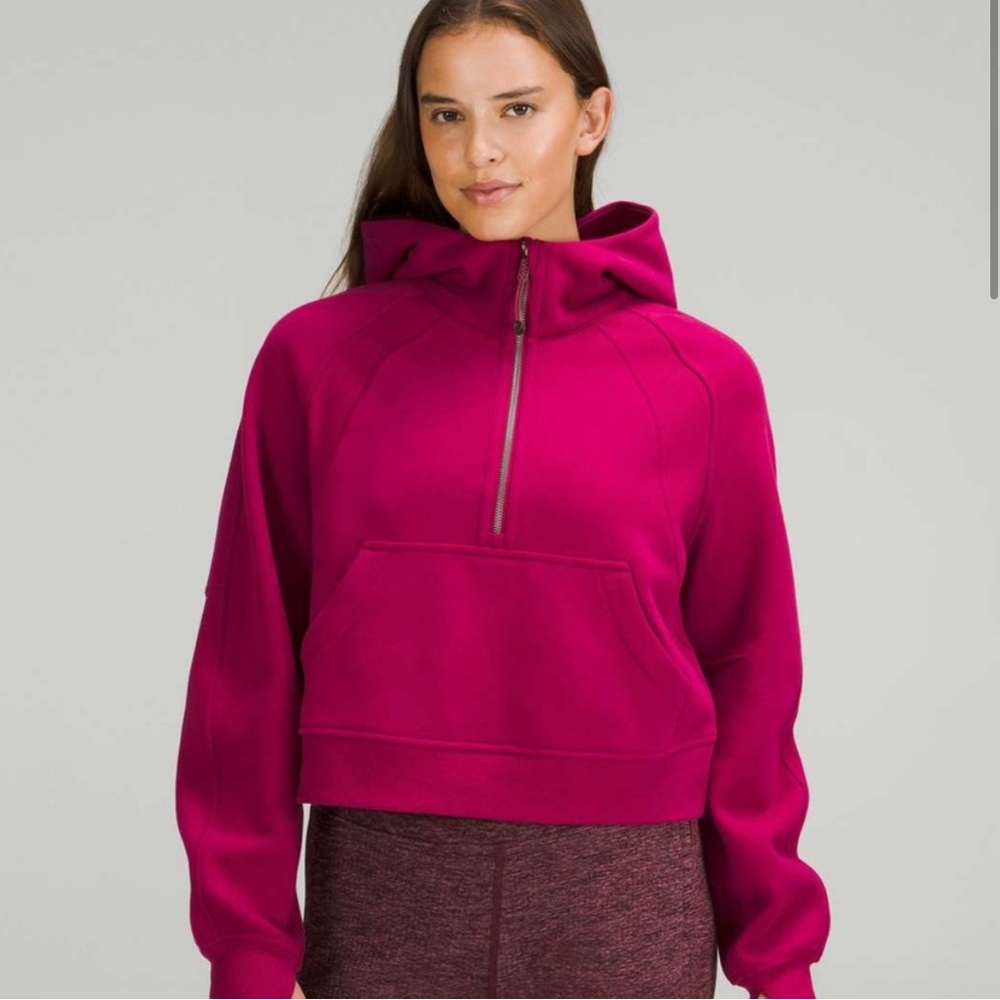Lululemon women’s scuba half-zip hoodie